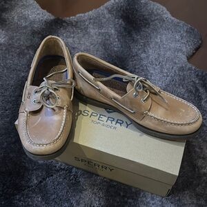 Sperry Top-Sider Tan Boat Shoes